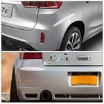 4 Pack White Car Bumper Guard Protectors