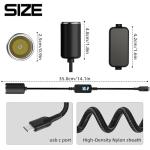 USB C to 12V Cigarette Lighter Adapter