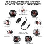 USB C to 12V Cigarette Lighter Adapter