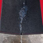 Waterproof Universal Car Floor Mats Set (Black Red)