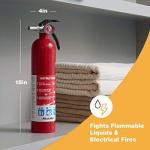 First Alert Rechargeable Home Fire Extinguisher, UL Rated