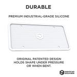 Silicone License Plate Frame - Rust-Proof & Weather-Proof