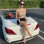 Bling License Plate Frames Set for Women