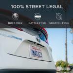 Silicone License Plate Frame - Rust-Proof & Weather-Proof