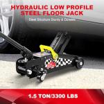 Jack Boss 1.5 Ton Hydraulic Car Floor Jack