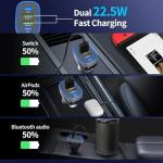 Meagoes 4-Port USB C Car Charger 90W