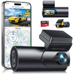 GKU 4K Front and Rear Dash Cam with WiFi