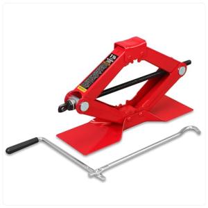 Torin Scissor Jack: Portable 1.5 Ton Tire Jack