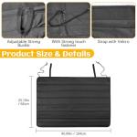 Extra Thick Foldable Rear Bumper Guard 41"x25