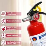 6-Pack 2.5 lb Fire Extinguishers for Home and Vehicle