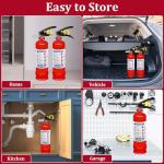 6-Pack 2.5 lb Fire Extinguishers for Home and Vehicle