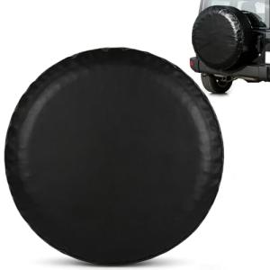 Waterproof Black Spare Tire Cover for All Vehicles