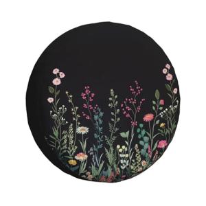 Wildflower Spare Tire Cover for RVs and SUVs