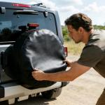 Waterproof Black Spare Tire Cover for All Vehicles