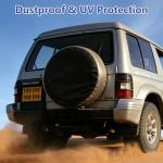 Waterproof Black Spare Tire Cover for All Vehicles