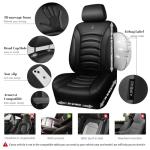 3D Foam PU Leather Car Seat Covers Set