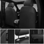 3D Foam PU Leather Car Seat Covers Set