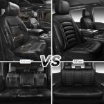 3D Foam PU Leather Car Seat Covers Set