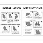 PONYJOYUP Baja 9PCS Breathable Car Seat Covers