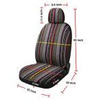 PONYJOYUP Baja 9PCS Breathable Car Seat Covers