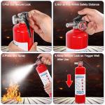 Compact 6 Pack Dry Chemical Fire Extinguishers