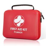 First Aid Kit - 368pcs Waterproof Compact Portable Hard Case - Ideal for Home, Car, Travel, Businesses, Hiking, Vehicle, Boat, Office, Survival - Public Must Have Emergency Kit, Camping Essentials