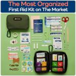 Kids' Travel First Aid Kit - 130 Pieces