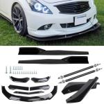 Glossy Black Bumper Lip Spoiler for Infiniti G35 G37