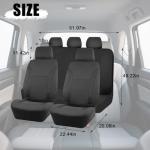 Waterproof 9PCS Car Seat Cover Set for SUV