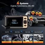 THINKCAR THINKSCAN 662 OBD2 Scanner,Car Diagnostic Tool with Bidirectional Active Test,Car Scanner Engine ABS SRS Transmission,Scanner for Car with 12 Reset,CAN FD & FCA SGW,Lifetime Free Update