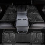 All-Weather Rubber Car Mats - Heavy Duty Set