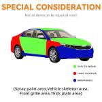 DEZEU Dent Puller,2026latest Car Dent Puller,3-Pack Car Handheld Puller,Strong Car Dent Remover,Suction Cup Dent Puller and Paintless Car Dent Repair Kit.Suitable for Car Body Dents(Orange).