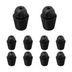 povtii 10 PCS Car Door Overslam Bumper Stopper, Rubber Auto Front Rear Door Shock Absorber Guard Cushion, 8219128010 Door Dampers Buffer Pad, Door Side Protection Car Accessories
