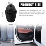 povtii 10 PCS Car Door Overslam Bumper Stopper, Rubber Auto Front Rear Door Shock Absorber Guard Cushion, 8219128010 Door Dampers Buffer Pad, Door Side Protection Car Accessories
