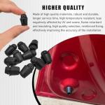 povtii 10 PCS Car Door Overslam Bumper Stopper, Rubber Auto Front Rear Door Shock Absorber Guard Cushion, 8219128010 Door Dampers Buffer Pad, Door Side Protection Car Accessories