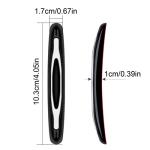 4 Pcs Car Door Edge Guards Car Side Door Protector Suitable for Various Car Pads Door Shock Absorbers-Black