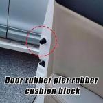 povtii 10 PCS Car Door Overslam Bumper Stopper, Rubber Auto Front Rear Door Shock Absorber Guard Cushion, 8219128010 Door Dampers Buffer Pad, Door Side Protection Car Accessories