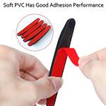 4 Pcs Car Door Edge Guards Car Side Door Protector Suitable for Various Car Pads Door Shock Absorbers-Black