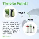 TouchUpDirect Scratch & Chip Putty - Ready-Mixed 5g Automotive Body Filler Kit for Deep Scratches & Gouges, Complete Chip Repair Kit with Spreader & Sandpaper - No Mixing Required