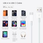 iPhone CarPlay Cable: USB A to USB C