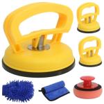 Car Dent Repair Kit, Dent Puller Kit Auto Body Dent Remove, Yellow Suction Cup Dent Puller Car Dent Pop Out Tool Dent Remover