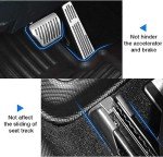 Custom Fit All-Weather Rubber Car Floor Mats Set