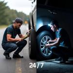 Car Jack Kit | Scissor Jack for Car 3 Ton (6,600 lbs) - Tire Jack Tool Kit | Portable, Ideal for SUV and Auto - Universal Kit with Lug Wrench | Heavy Duty Material