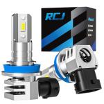 RCJ H11 Cool White Fog Light Bulbs - 2 Pack