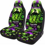 GENANY Nightmare Movie Car Seat Covers Set of 2, Breathable Front Seat Covers for Truck Sedan SUV, Horror Car Accessories, Horror Gift for Women Men