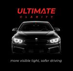 VViViD+ Ultimate Headlight Taillight Tint Vinyl Wrap (16" x 10ft, Light Smoke)