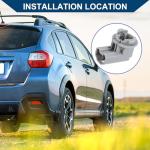 Hihaha No.8127512501 Car Tail Lamp Light Bulb Socket for Toyota RAV4 2013-2016 Car Taillight Holder Base