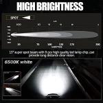 Adzoon Motorcycle Fog Lights, 2'' Inch 27W Spot Mini Cube Work Driving Pod Lights for Offroad Trucks ATV UTV SUV 4x4 Pick Up Car Boat