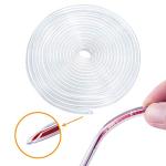 Eytool 5M Clear Door Edge Protectors, Rubber Edge Trim Seal Protector with U Shape Car Protection Door Edge Guard Fit for Most Car (Clear, 16.4FT)