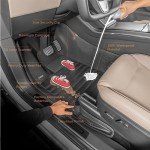 Custom Fit All-Weather Rubber Car Floor Mats Set